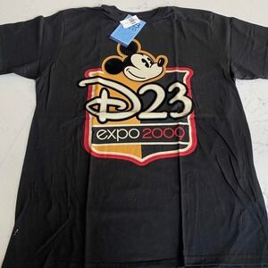 NWT Disney Disneyland D23‎ Expo 2009 black Mickey Mouse tshirt size XL